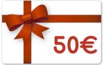 carte cadeau de 50 euros