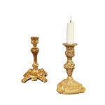 Broche Doré Sur Pied