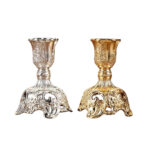 Bougeoir D'Église Ancien Sur Pied