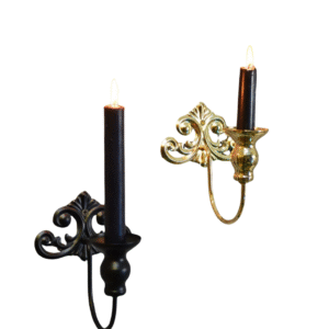 Bougeoir En Fer Forgé Mural