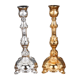 Ancien Bougeoir A Pied