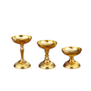 Lampe Bougeoir Ancienne	Doré