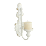 Bougeoir Mural Ancien Blanc