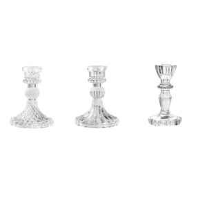 Bougeoir Ancien En Verre