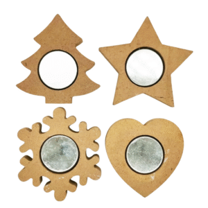 Deco Bougeoir En Bois​ Style Noël