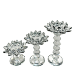 Bougeoir Fleur De Lotus En Cristal​