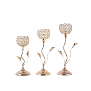 Bougeoir En Cristal Sur Pied​