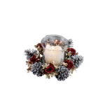 Bougeoir Noël Pomme De Pin​