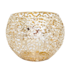 Bougeoir Et Photophore Centre De Table Doré