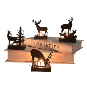 Bougeoir En Photophore Noël