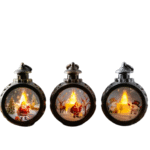 Bougeoir De Noël Fait Main