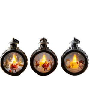 Bougeoir De Noël Fait Main