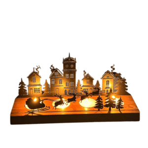 Bougeoir Maison De Noël