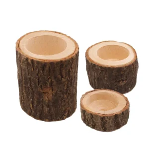 Bougeoir Bois Noël​