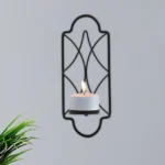 bougeoir noir pour intérieur scandinave
