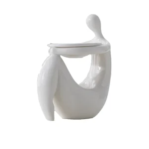 Bougeoir Ceramique Forme Femme​