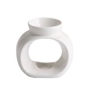 Bougeoir Ceramique Style Nordique