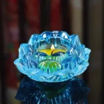 accessoire de décoration fleur de lotus bleu