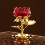 accessoire intérieur lotus doré