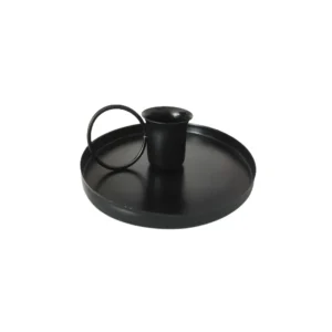 Ancien Bougeoir Main Pas Cher Noir