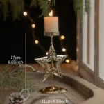 bougeoir pour repas de Noel